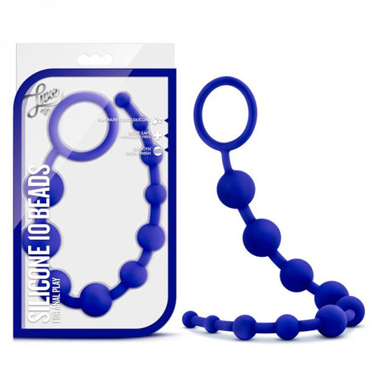 Luxe - Silicone 10 Beads - Indigo