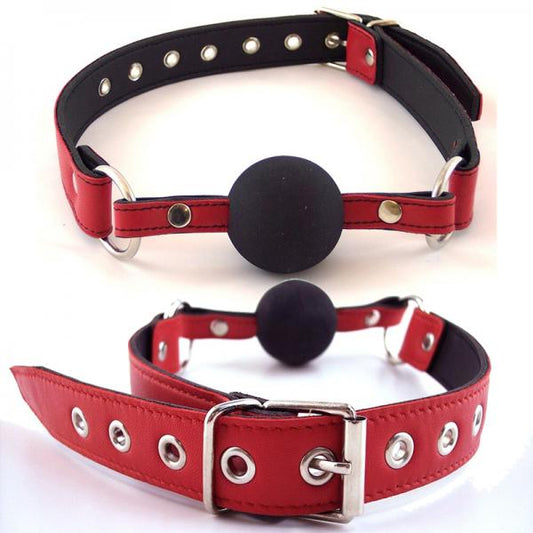 Rouge Ball Gag Red