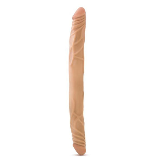 B Yours 14 inches Double Dildo Latin Tan