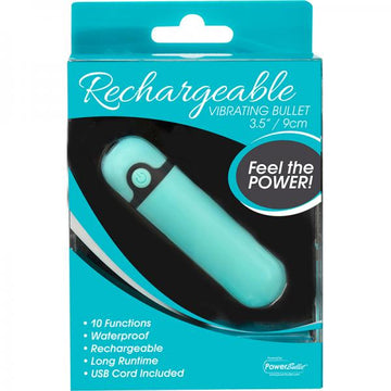 Simple And True Rechargeable Bullet Teal