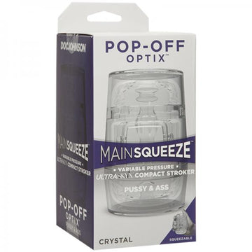 Main Squeeze Pop-off Optix Pussy&amp;ass Crystal