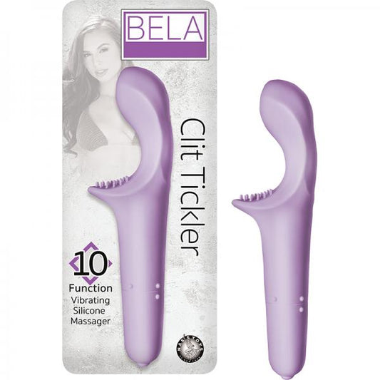 Bela Clit Teaser Silicone 10 Function Waterproof  Lavender