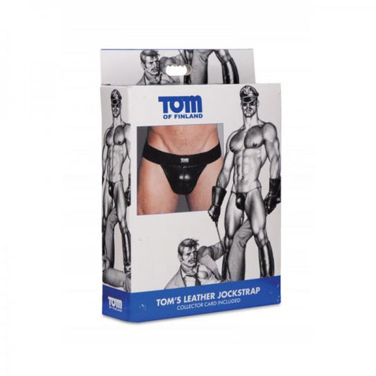 Tom Of Finland Leather Jock Strap- M/l