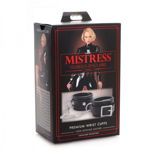 Mistress By Isabella Sinclaire Leather Wrist Cuffs