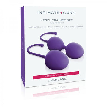 Jimmyjane Intimate Care Kegel Trainer Set Purple