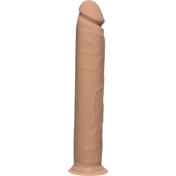 The D Realistic D 12 inches Ultraskyn Beige Dildo