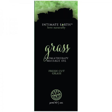 Intimate Earth Grass Massage Oil Foil 30ml/1oz