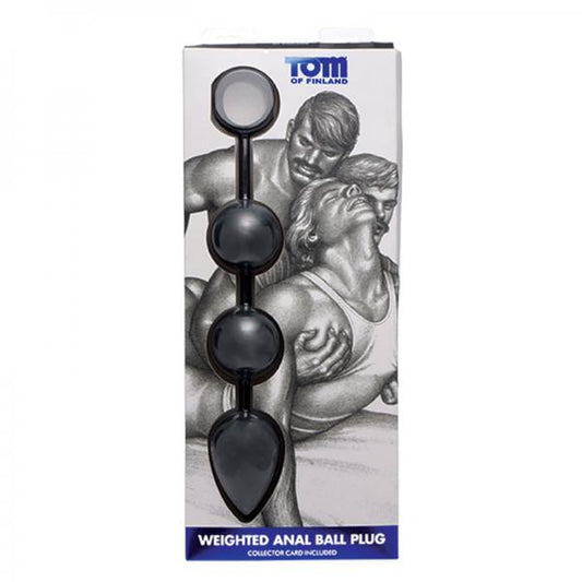 Tom Of Finland Large Silicone Weighted Anal Ball Plug