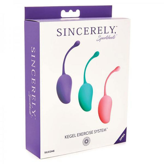 Sincerely, Sportsheets Kegel Exercise System - 3pk