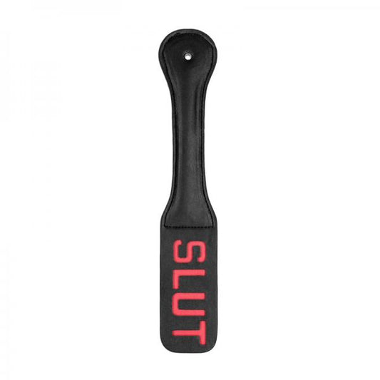 Ouch! Paddle - Slut - Black