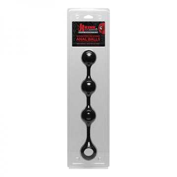 Kink By Doc Johnson Anal Essentials Weighted Silicone Anal Balls