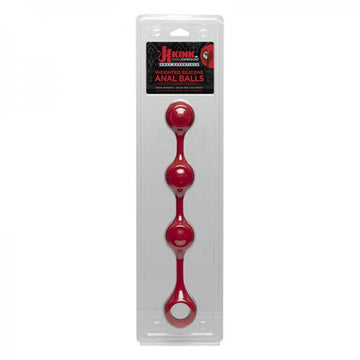 Kink By Doc Johnson Anal Essentials Weighted Silicone Anal Balls