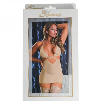 Champagne &amp; Caviar Chemise &amp; Gstr Nu 2xl