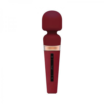 Titan Touch Panel Wand Massager Red Wine