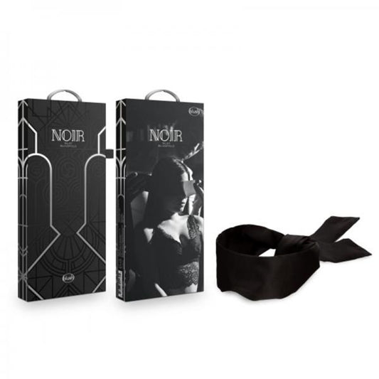 Noir Silky Blindfold Black