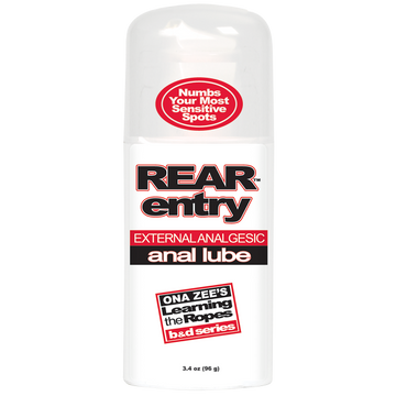 Ona Zees Rear Entry Desensitizing Anal Lube 3.4oz.