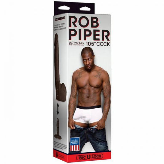 Rob Piper Ultraskyn 10.5 inches Cock Brown Dildo