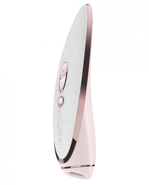 Satisfyer Luxury Pret-A-Porter White Clitoral Vibrator