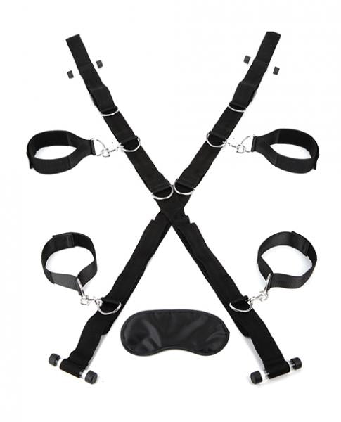 Over The Door Cross With 4 Universal Restraint Cuffs