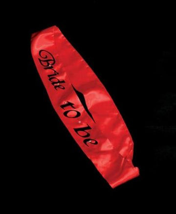 Bride 2B Flash Sash Red