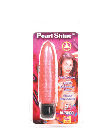 Pearl shine 5in bumpy - pink