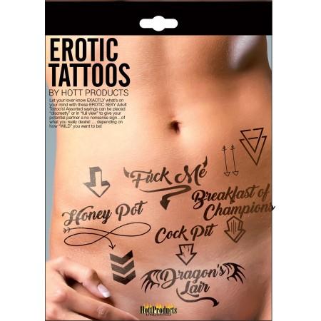 Erotic Tattoos Assorted Pack