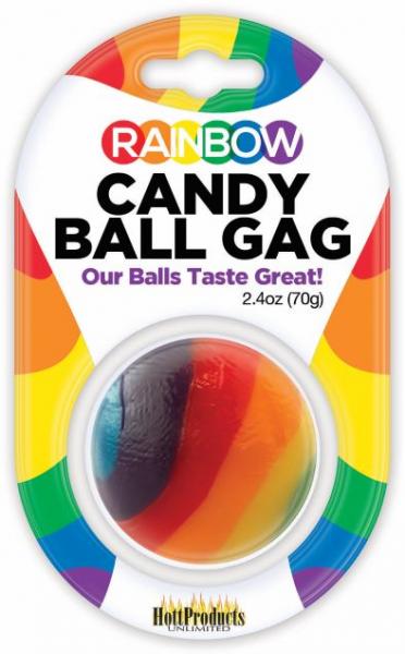 Rainbow Candy Ball Gag