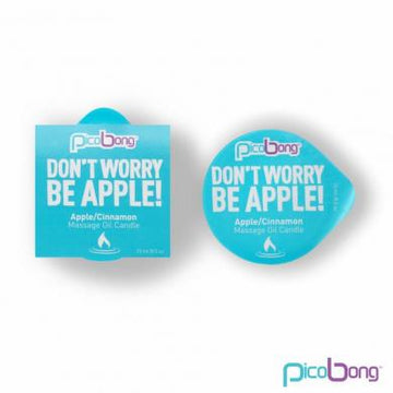 Pico Bong Massage Oil Candle Apple/Cinnamon