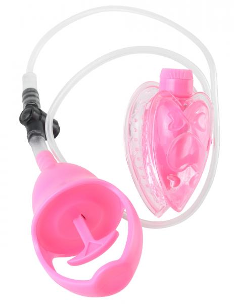 Vibrating Mini Pussy Pump Pink