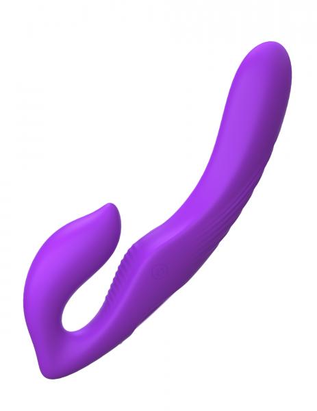 Fantasy For Her Ultimate Strapless Strap On Vibrator Purple