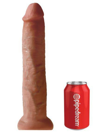 King Cock 13" Dildo - Tan