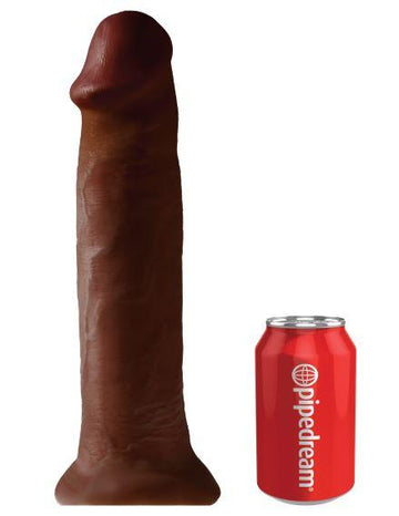 King Cock 14" Dildo - Brown