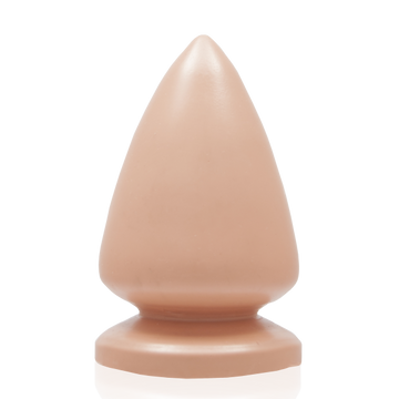 XX Large Bum Plug Vanilla Beige