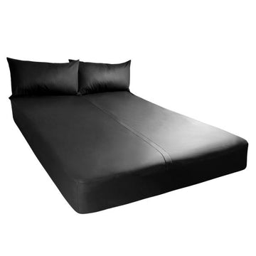 Exxxtreme Sheets California King Size Black