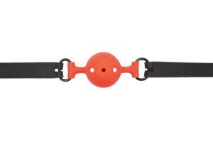 Stfu Breathable Ball Gag Small Black Orange O/S