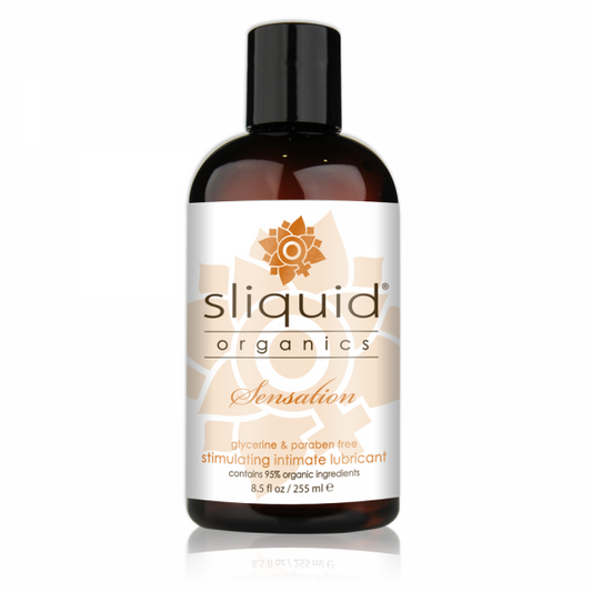 Sliquid Organic Sensations Warming Lubricant 8.5oz