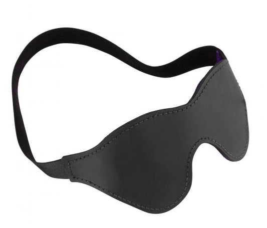 Purple Fur Lined Blindfold