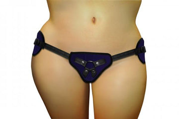 Sportsheets Plus Size Beginners Purple Strap On