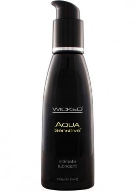 Wicked Aqua Sensitive Lube 4 oz