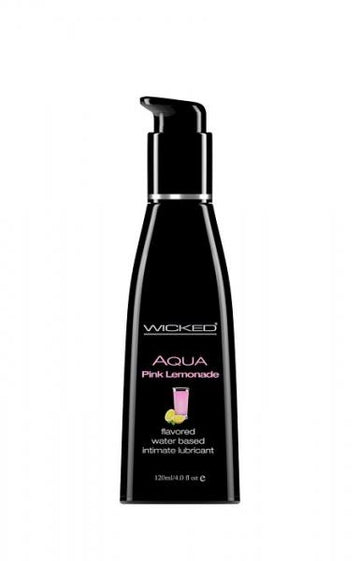 Wicked Aqua Pink Lemonade Flavored Lubricant 4oz