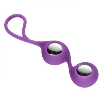 Duo Kegel Balls Purple with Sleeve