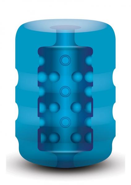 Zolo Backdoor Beaded Texture Pocket Stroker Blue